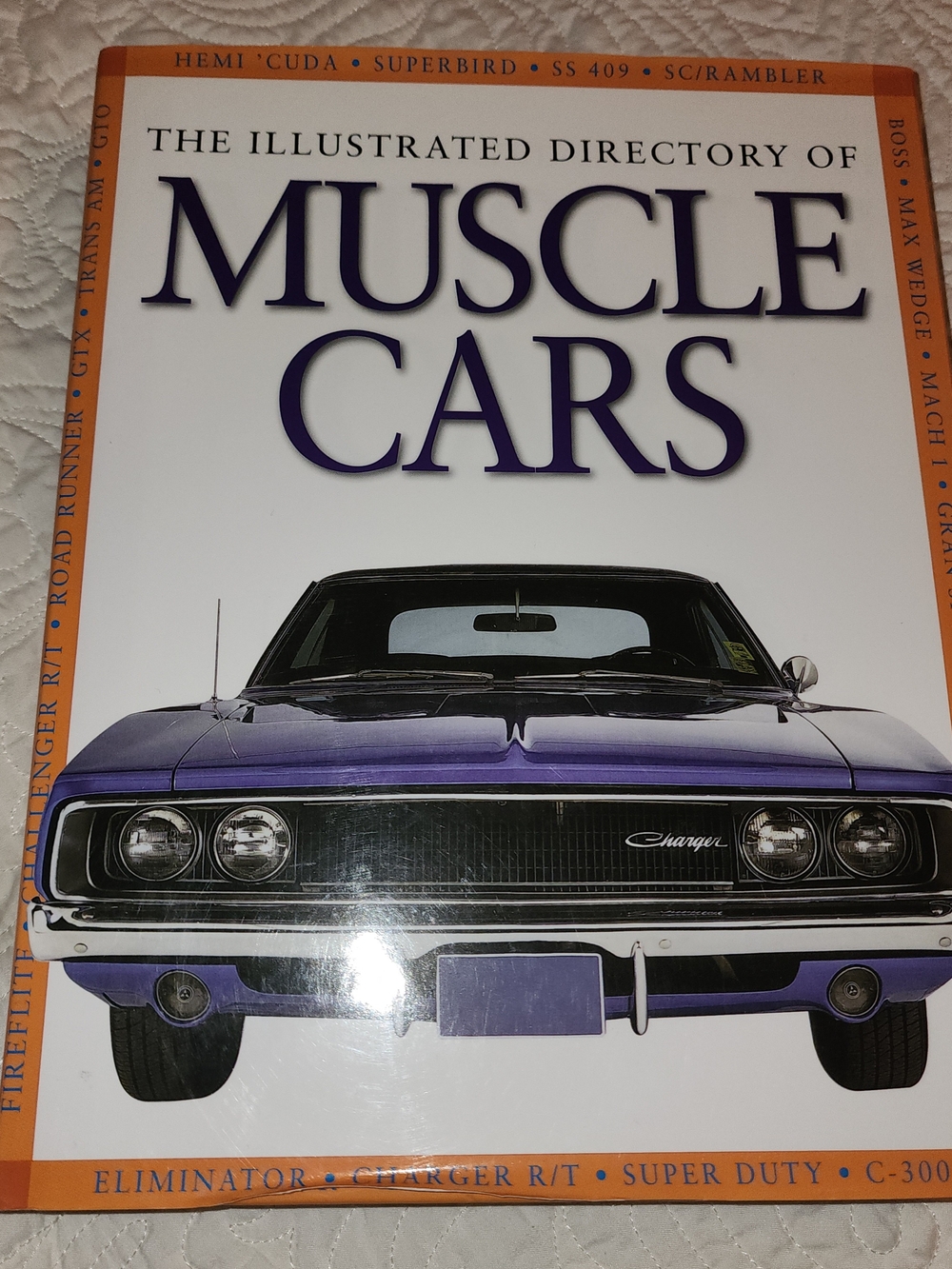 Illustrated Directory of Muscle Cars by Pepperbox Press (2013, HC) BRAND NEW